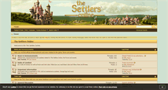 Desktop Screenshot of forum.thesettlersonline.com