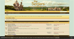 Desktop Screenshot of forum.thesettlersonline.fr